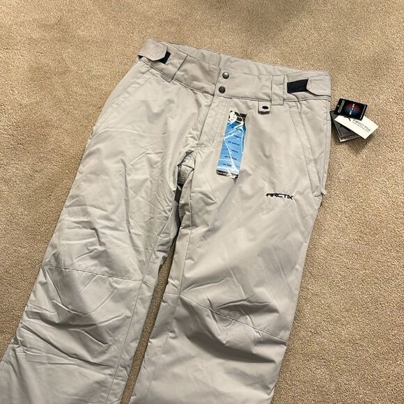 NWT Arctix Insulated Snow Pants Quiet Gray Short Inseam Size XL 16-18 - Picture 6 of 14